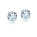 Bria Lou 14k Gold Round-Cut Genuine Natural or Created Gemstone 6mm Solitaire Stud Earrings