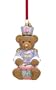Reed & Barton Baby's First Christmas Blown Glass Ornament