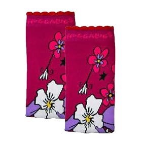 Huggalugs Organic Legwarmers (Punk Posie)