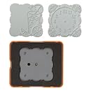 Fiskars 101890-1001 Curvy Square Design Set, Complex Pattern, Medium