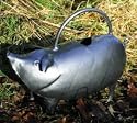 Hand Crafted Metal Pig Watering Can