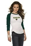 Baylor Bears Women's 3/4 Sleeve Raglan Top - by Alyssa Milano