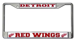 NHL Detroit Red Wings Chrome Frame