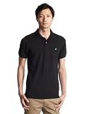 Lyle & Scott Green Eagle Club Polo Shirt - Black - L
