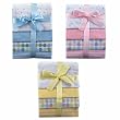 Luvable Friends 4-Pack Flannel Receiving Blankets