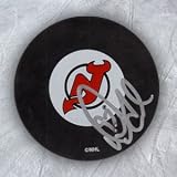 DOUG GILMOUR New Jersey Devils SIGNED Hockey Puck