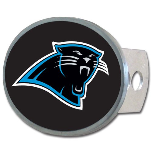NFL Carolina Panthers Oval Hitch Cover