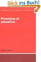 Principles of Phonetics (Cambridge Textbooks in Linguistics)