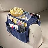 Sofa Over Arm Remote Organizer- 6 Pocket