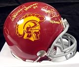 Reggie Bush & Matt Leinart Autographed USC Mini Helmet Heisman 05 & Heisman 04 PSA/DNA