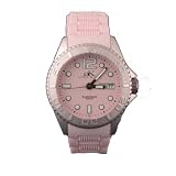 Adee Kaye Woman's Aluminum Pink Diver Watch AK5433L