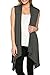 Iconic Luxe Women's Asymmetric Sleeveless Vest