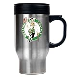 Boston Celtics NBA Stainless Steel Travel Mug - Primary Logo