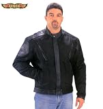 Men's Cordura & Leather Combo Touring Jacket