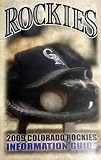 2009 Colorado Rockies Media guide MLB Baseball