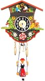 German Black Forest Clock on Swing