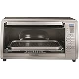 BLACK+DECKER CTO6335S Stainless Steel Countertop Convection Oven, Silver