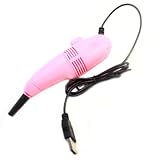USB Mini Keyboard, Pink Vacuum Cleaner