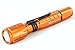TerraLUX TLF-3002AA-OR LightStar300 3-Watt LED Aluminum Flashlight, High Visibility Orange
