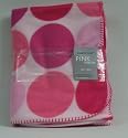 Ikon fleece blanket / throw (Pink)