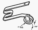 Prime Line Prod. 111766 Screen Door Roller
