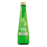 ボトルグリーン（BOTTLE GREEN） エルダーフラワー 発泡炭酸水 グラス(ビン) 1セット（275ml×24本） [硬度67/軟水/イギリス産]