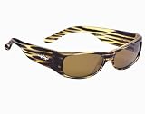 Anarchy Gold Finger Crash Sunglasses w Brown Polarized Lens by