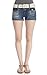 WallFlower Juniors Patch Pocket Denim Short Shorts