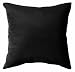 Throw Pillow 3"hx15"sq Black Sunbrella