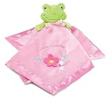 Adorable Pink Frog Security Blanket For Nursery Decor,Toddlers And Infants
