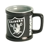 Oakland Raiders Ceramic Shot Glass with Handle