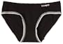 b.tempt'd by Wacoal Women's Luscious Logo Bikini #978130,Night,Medium