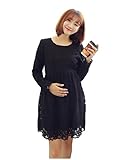 【ママ＆キッズ】Poche マタニティー 授乳口付き  レース ワンピース チュニック ドレス レディース  フォーマル 妊婦服 授乳服 結婚式 二次会 発表会 卒業式 七五三 入学式 お宮参り 産前