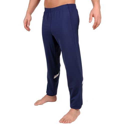 Mens Navy Quick Drying Stretch Yoga Performance Pant by Gary Majdell Sport Size Medium