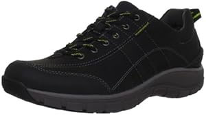 Clarks Women's Clarks Wave.Trek Lace-Up Fashion Sneaker,Black,5 M US