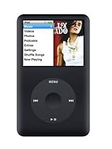 Apple iPod Classic Tragbarer MP3-Player 80 GB schwarz