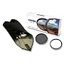 Tiffen 77mm Lens Kit includes Digital Ultra Clear Filter, plus Circular Polarizer Filter and Accessory Wrap