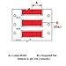 Brady PS-125-150-RD-2, 130417 0.125" Dia.x0.75" Red IP Polyolefin Wire Marking Sleeve, 1 Roll of 5000 pcs