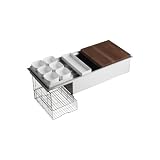 Buy KOHLER K-3761-NA Stages 45-Inch Stainless Steel Kitchen Sink by Kohler