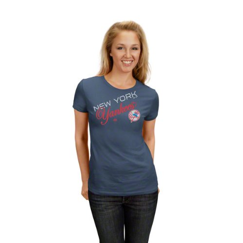 New York Yankees Women's Cooperstown Lady Luck Pigment Dyed T-Shirt
