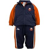 New York Islanders Navy Infant 2-piece Nylon Windsuit