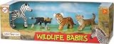 Wild Safari Wildlife Babies Gift Set