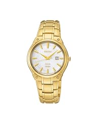 Seiko SUT142 30mm Gold Plated Stainless Steel Case Gold Plated Stainless Steel Hardlex (used for Seiko only) Womens Watch