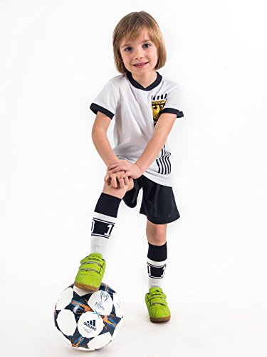 Trikotset Trikot Kinder 4 Sterne Deutschland WUNSCHNAME Nummer Geschenk Größe 116-170 T-Shirt Weltmeister 2014 Fanartikel EM 2016