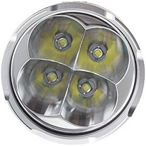 Solarstorm T4 4*CREE XM-L U2 3200 Lumens 4-Mode LED Flashlight 3*18650