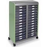 Cascade Tower Tote Tray Storage Mini-Tower 21W x 19D x 60-1/4H (Cas