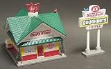 Department 56 Snow Village - Krispy Kreme Doughnut Shop (Set of 2)