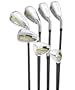 Wilson Damen Halbsatz Graphite Pro Staff LCG, Holz 5 ; Eisen 5,7,9,SW, Putter & Bag, RH, Ladies (L), WGG110003