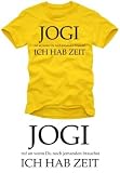 Coole-Fun-T-Shirts Herren T-Shirt JOGI ruf an - Ich habe Zeit !