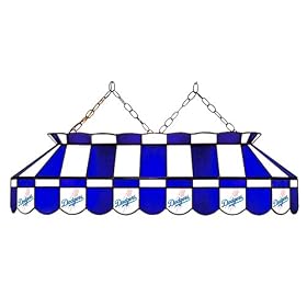 Imperial Los Angeles Dodgers Licensed 40-Inch Rectangular Stained Glass Billiard Table...